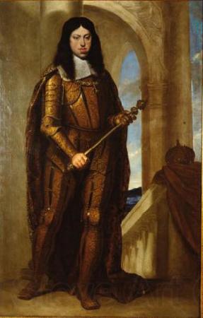 Guido Cagnacci Kaiser Leopold I. (1640-1705) im Kronungsharnisch